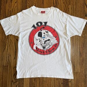 Vintage Disney 101 Dalmations "Just‎ Chew It Shirt" Graphic T Shirt Size XL Nike